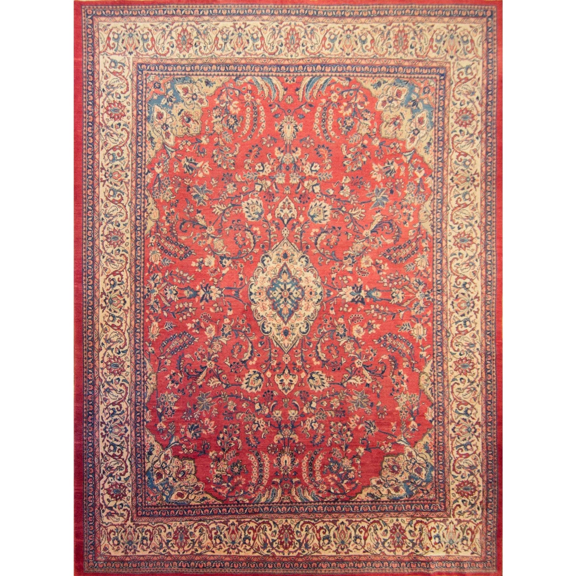 Fine Hand-knotted Persian Kashmar Rug 290cm x 385cm