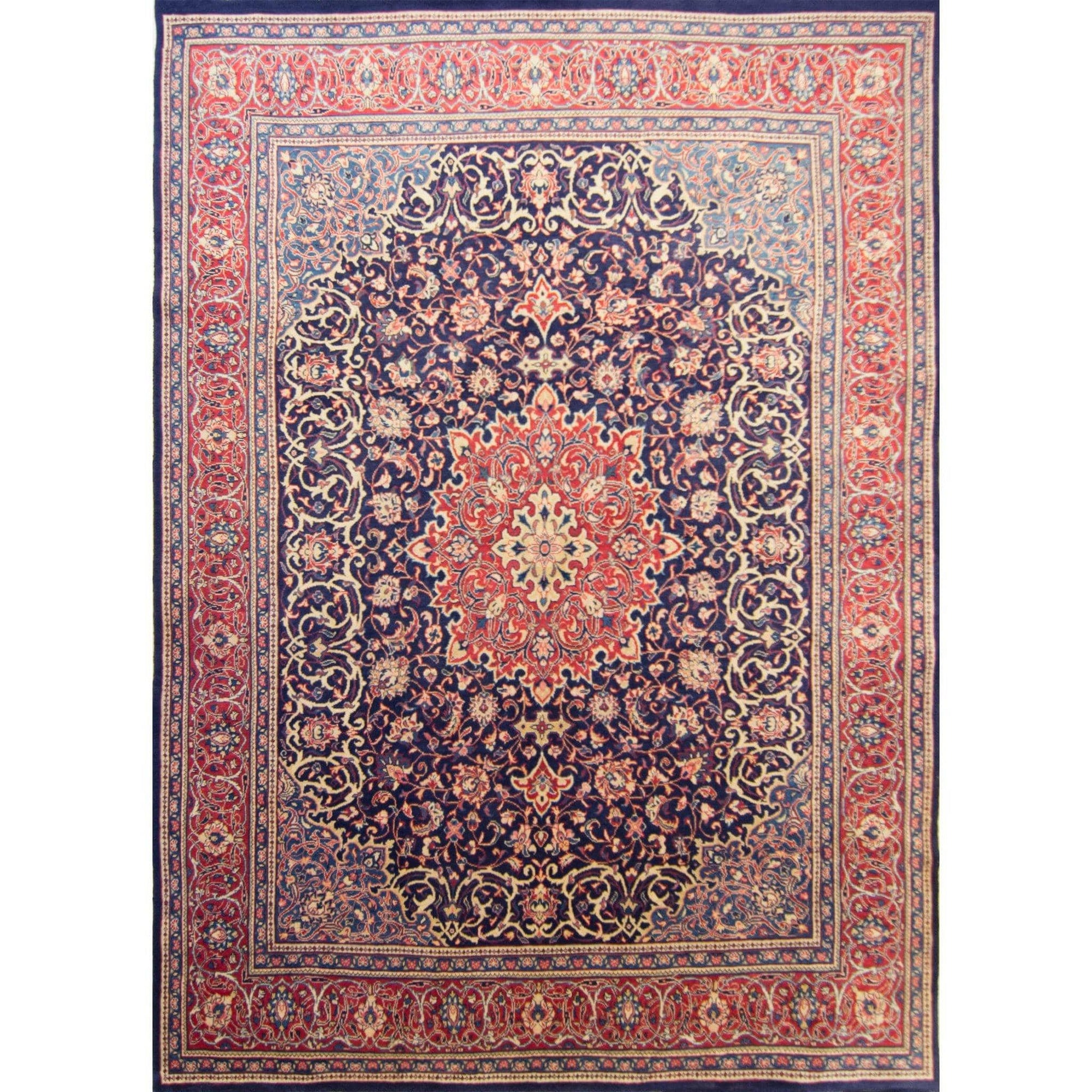 Fine Hand-knotted Wool Mahabad Persian Rug 294cm x 411cm