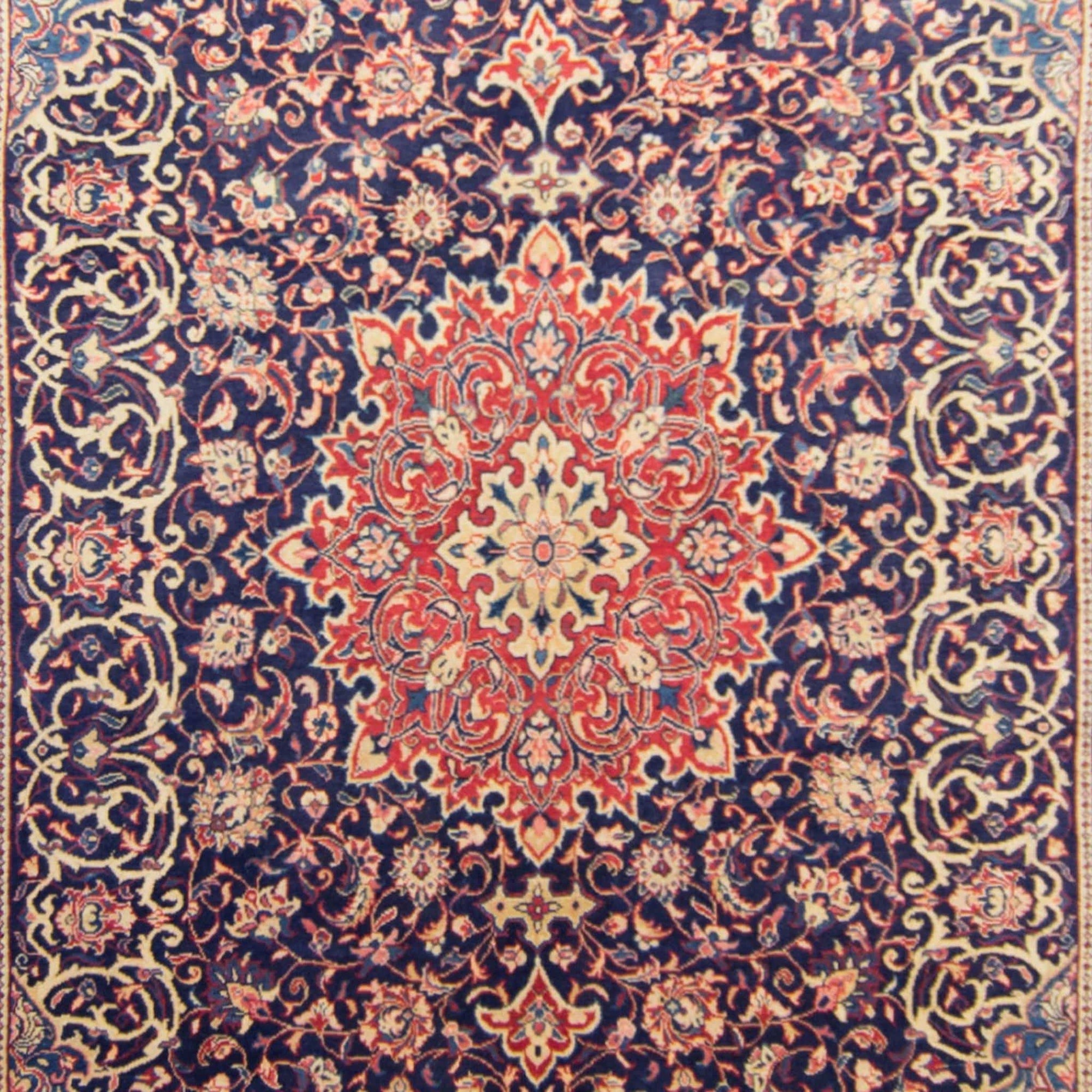 Fine Hand-knotted Wool Mahabad Persian Rug 294cm x 411cm