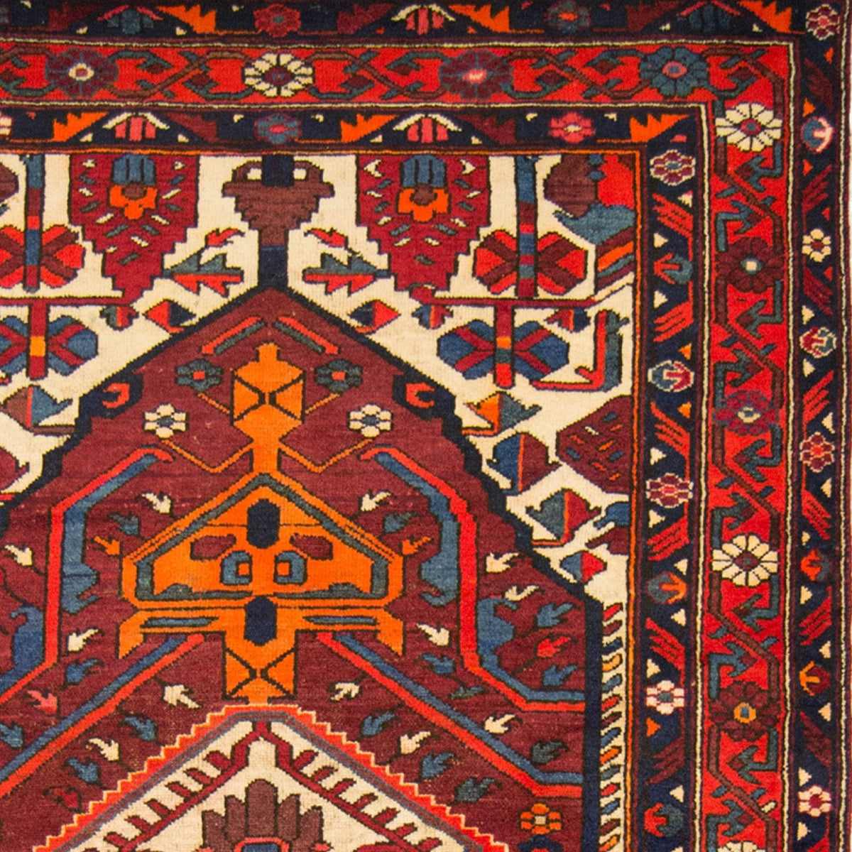Hand-knotted Wool Bakhtiari Persian Rug 164cm x 295cm