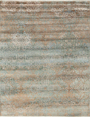 Modern Wool & Silk Handmade Rug 235cm x 303cm