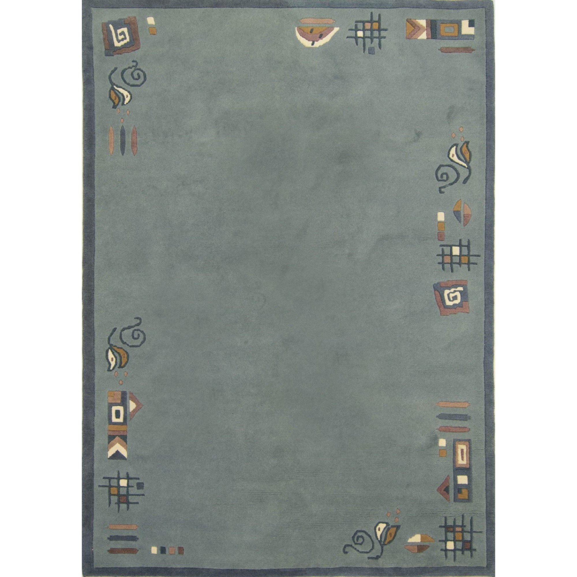 Hand-knotted Wool Modern Rug 170cm x 240cm | 6736