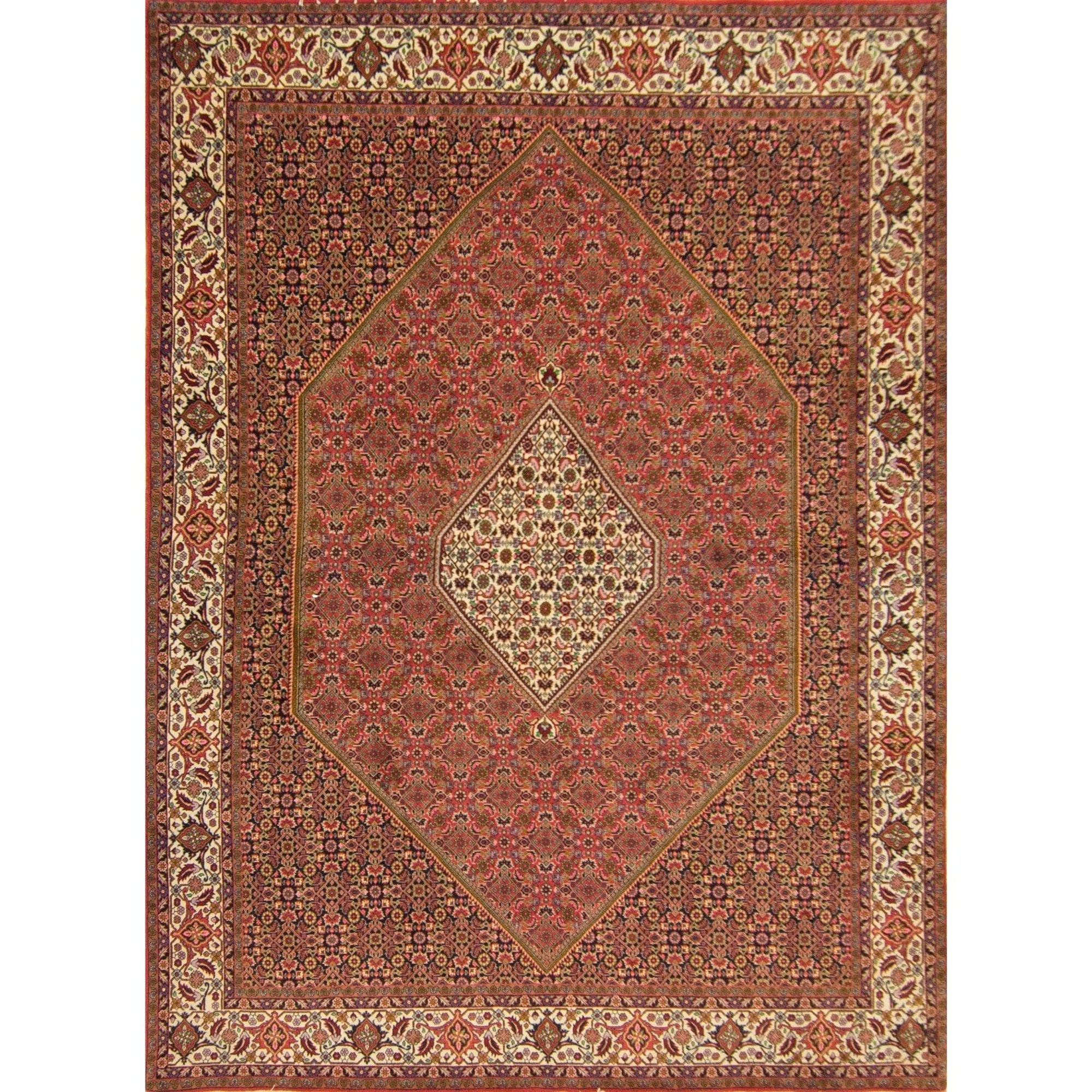 Super Fine Hand-knotted Persian Bijar Rug 246cm x 342cm