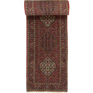 Super Fine Hand-knotted Persian Runner 84cm x 312cm