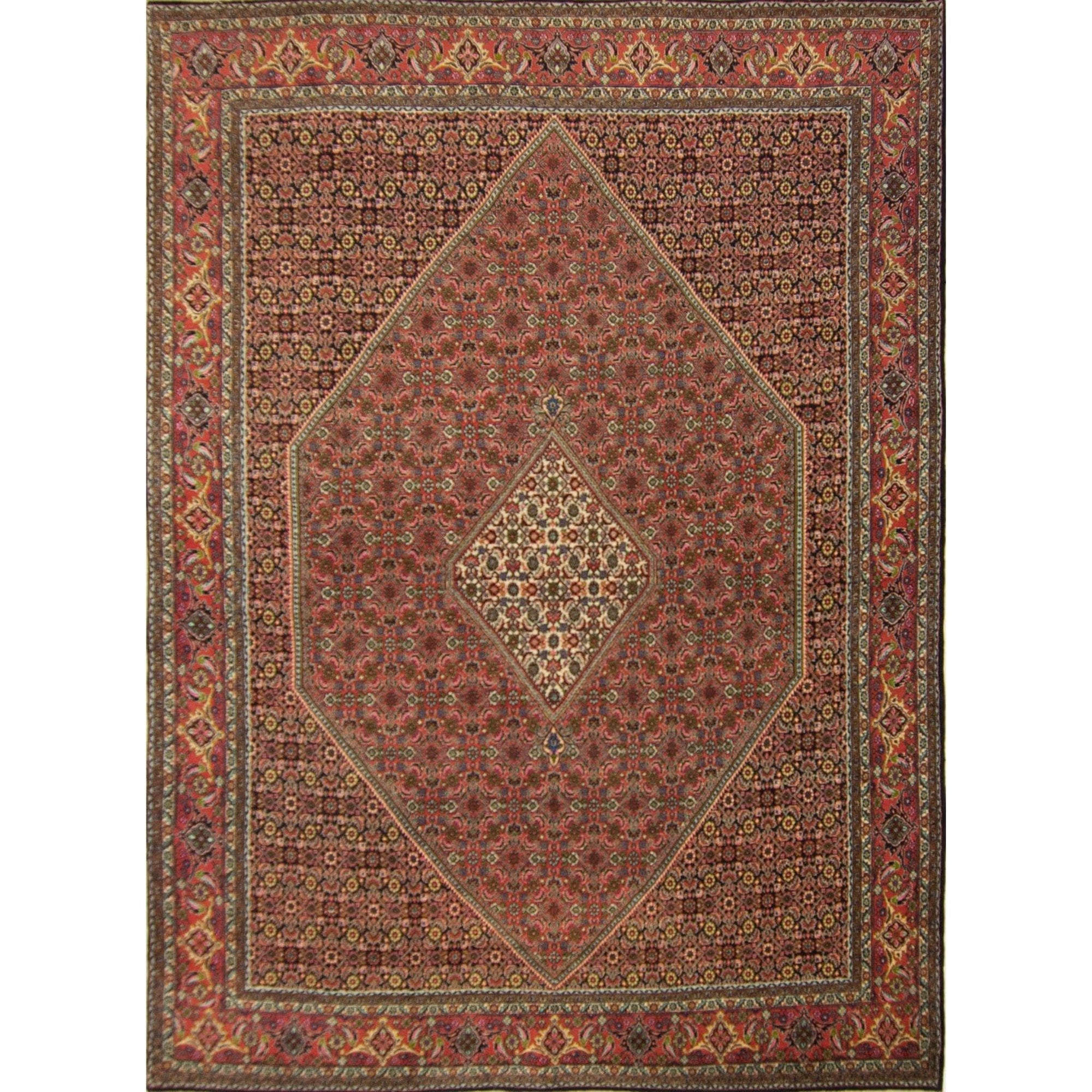 Super Fine Hand-knotted Persian Wool Bijar Rug 252cm x 352cm