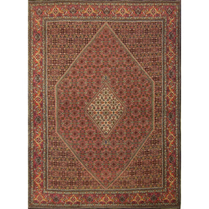 Super Fine Hand-knotted Persian Wool Bijar Rug 252cm x 352cm