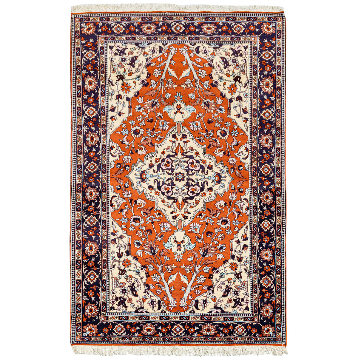 Hand-knotted Ardabil Persian Rug 163cm x 267cm