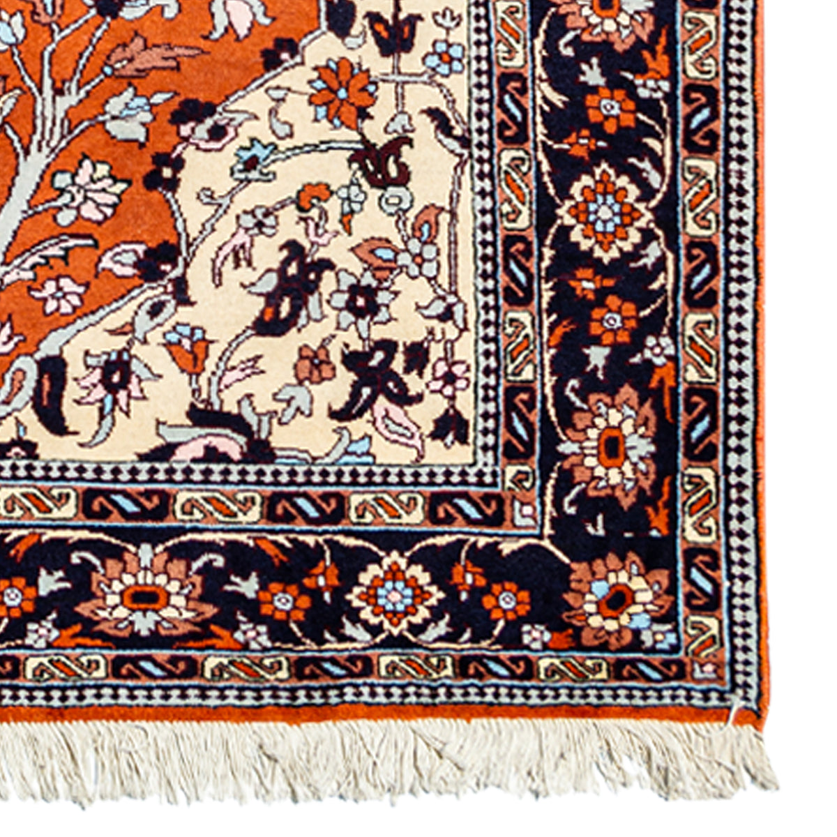 Hand-knotted Ardabil Persian Rug 163cm x 267cm