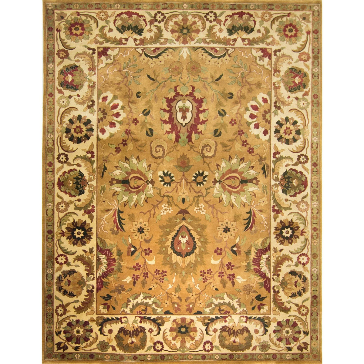 Fine Hand-knotted Wool Rug 274cm x 368cm