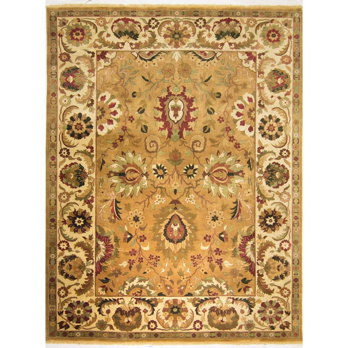 Fine Hand-knotted Wool Rug 274cm x 368cm