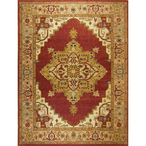 Hand-knotted Wool Traditional Persian Rug 272cm x 366cm