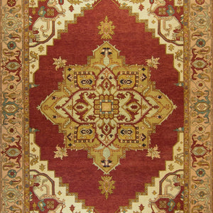 Hand-knotted Wool Traditional Persian Rug 272cm x 366cm