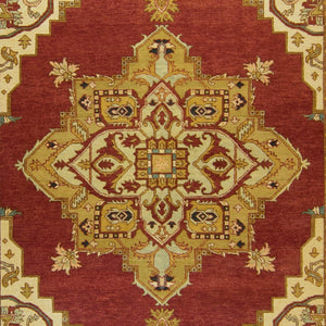 Hand-knotted Wool Traditional Persian Rug 272cm x 366cm