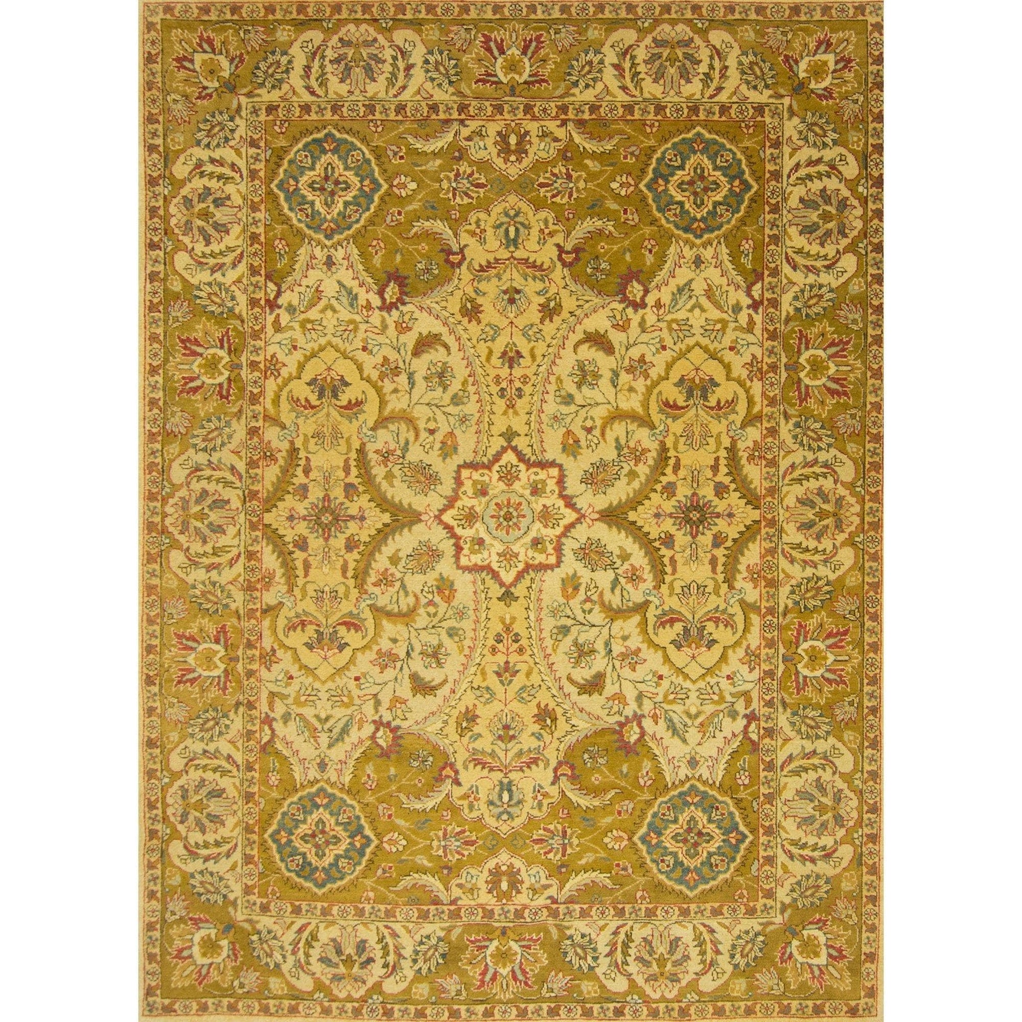 Hand-knotted Wool Traditional Rug 267cm x 366cm