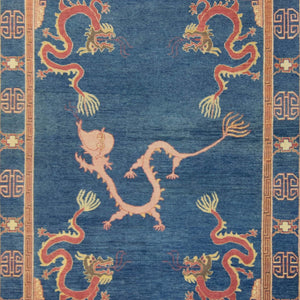 Hand-knotted Wool Chobi Rug 211cm x 297cm