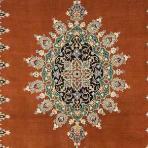 Authentic Fine Persian Hand-knotted Wool & Silk 3 LAA Nain Rug ( SIGNED HABIBIYAN )