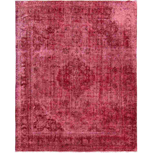 Large Hand-knotted Woollen Persian Vintage Rug 296cm x 383cm