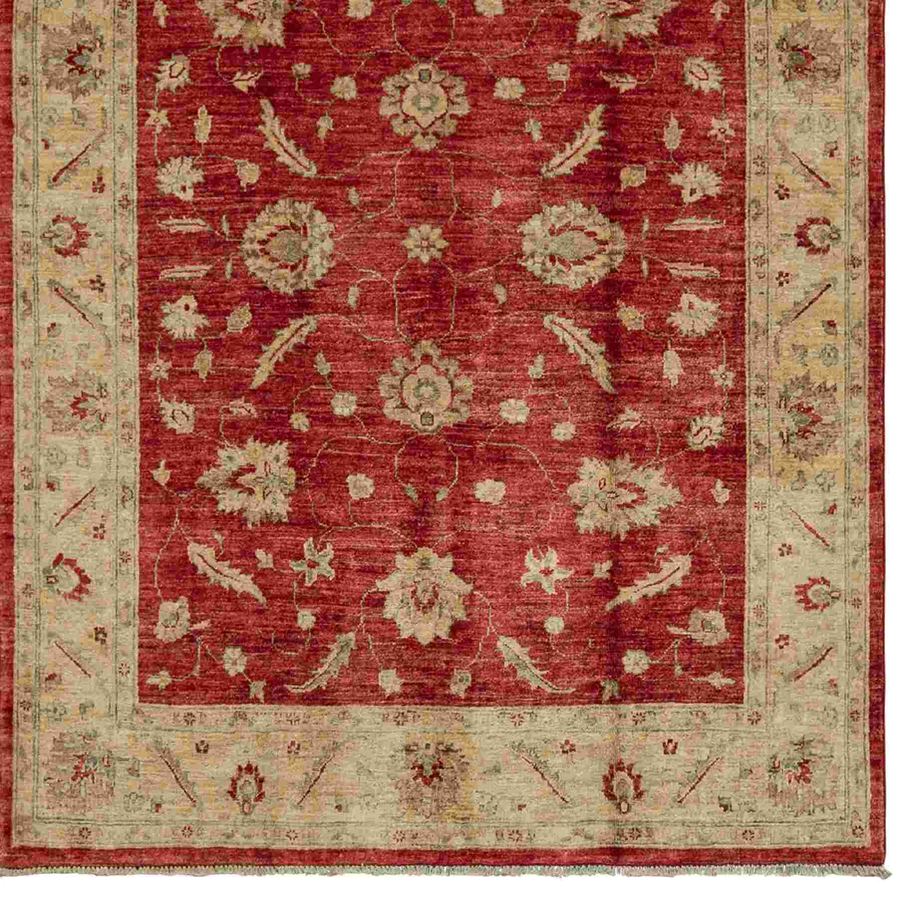 Fine Hand-knotted Wool Rug 152cm x 197cm