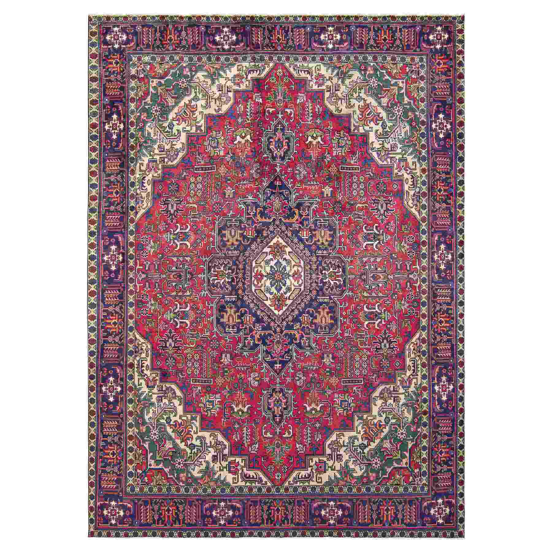 Handmade Heriz Persian Rug 280cm x 390cm