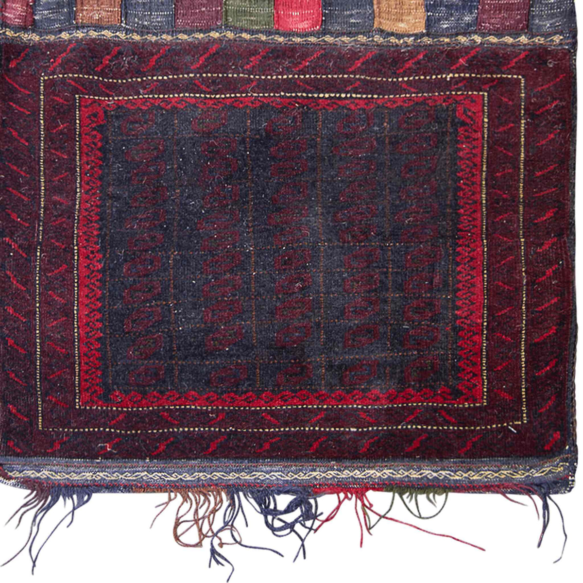 Fine Handmade Wool Vintage Saddle Bag 66cm x 163cm