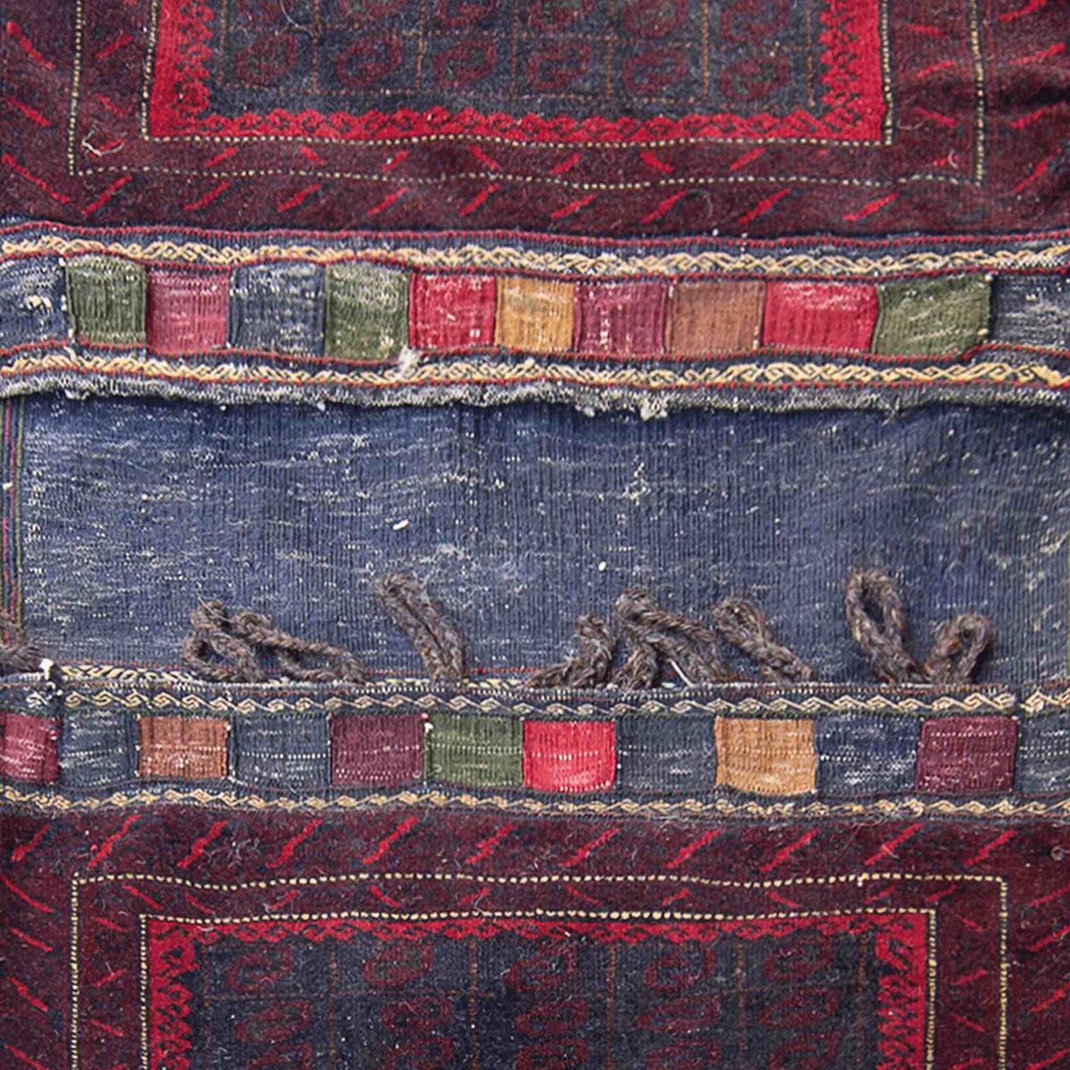 Fine Handmade Wool Vintage Saddle Bag 66cm x 163cm