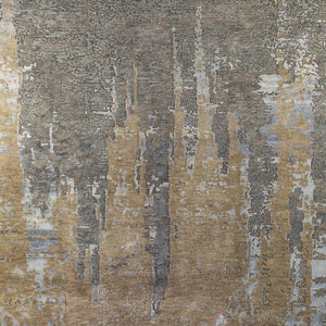 Fine Modern Abstract Wool & Silk Rug 244cm x 300cm