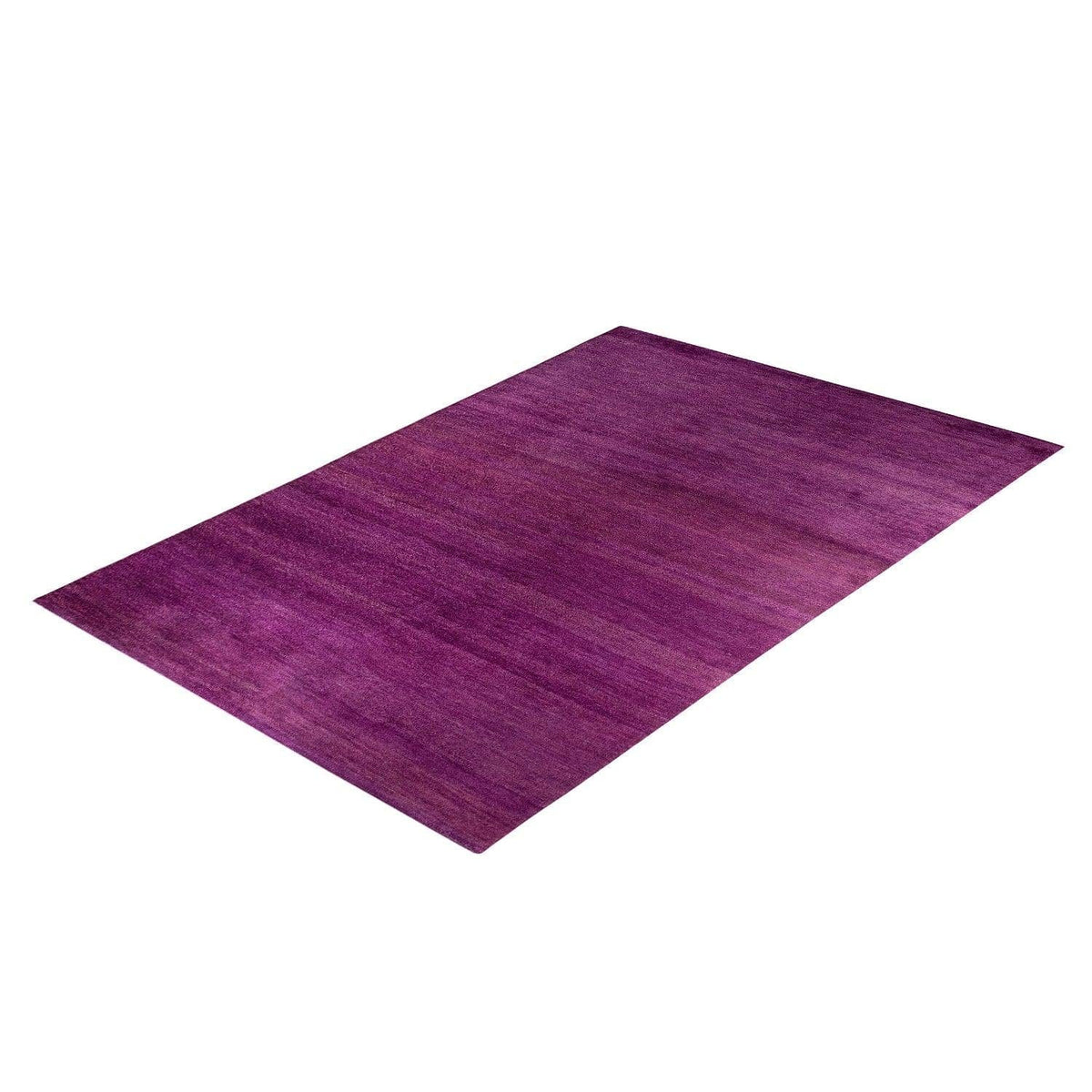 Modern Hand-knotted Wool Purple Rug 170cm x 235cm