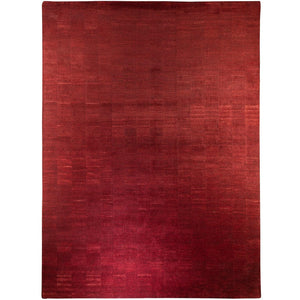 Modern Hand-knotted Maroon Wool Rug 249cm x 290cm