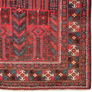Fine Hand-knotted Persian Wool Baluchi | 21004