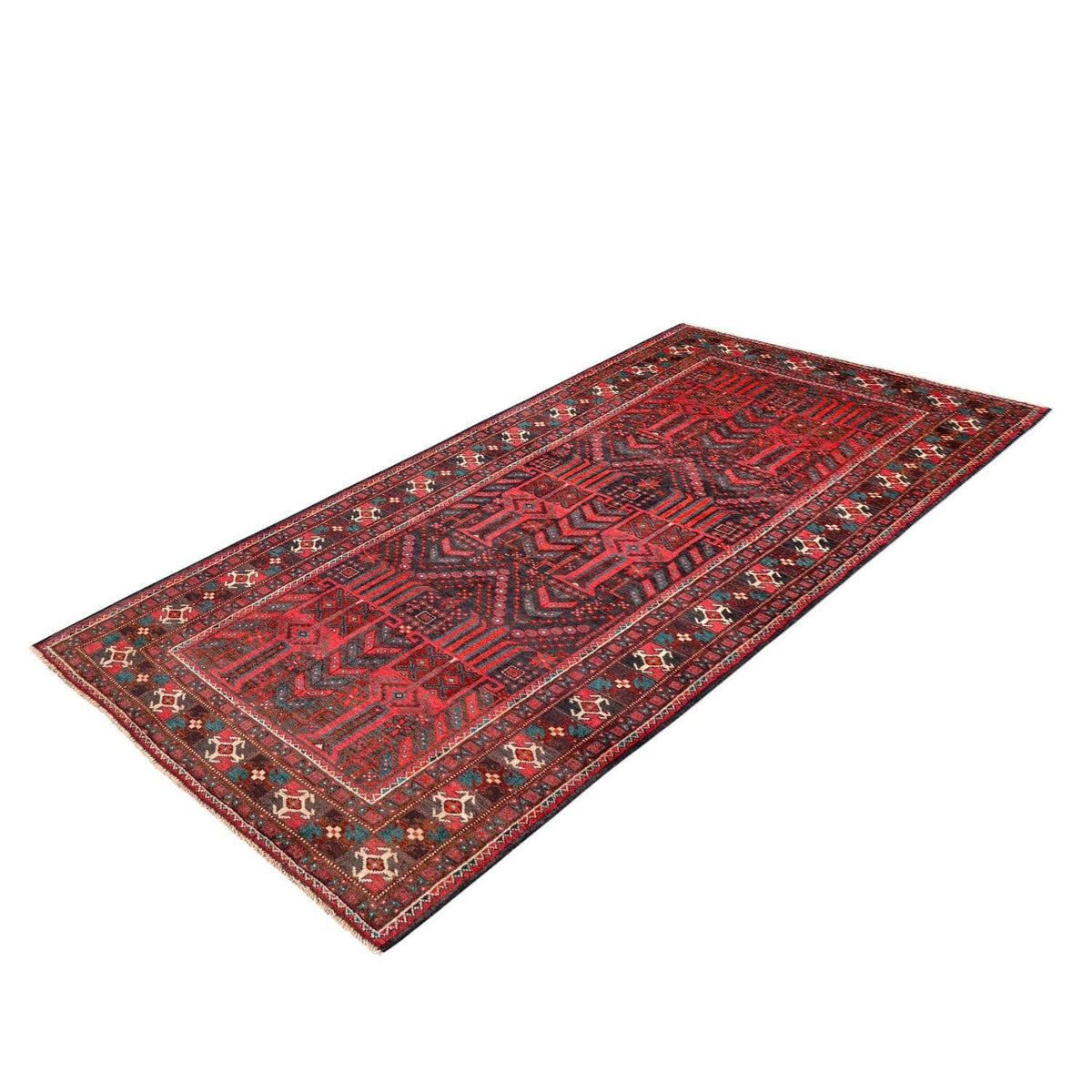 Fine Hand-knotted Persian Wool Baluchi | 21004