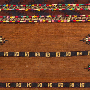 Fine Hand-woven 100% Wool Kilim Runner 72cm x 142cm