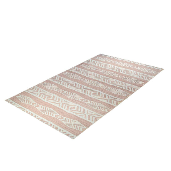 Eco - Friendly Indoor + Outdoor Pink Rug 152cm x 246cm-