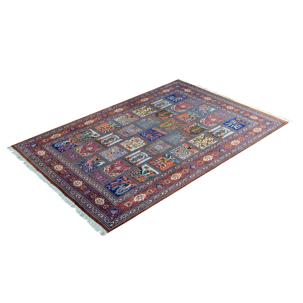 Fine Hand-knotted Wool Bakhtiari Persian Rug 300cm x 385cm
