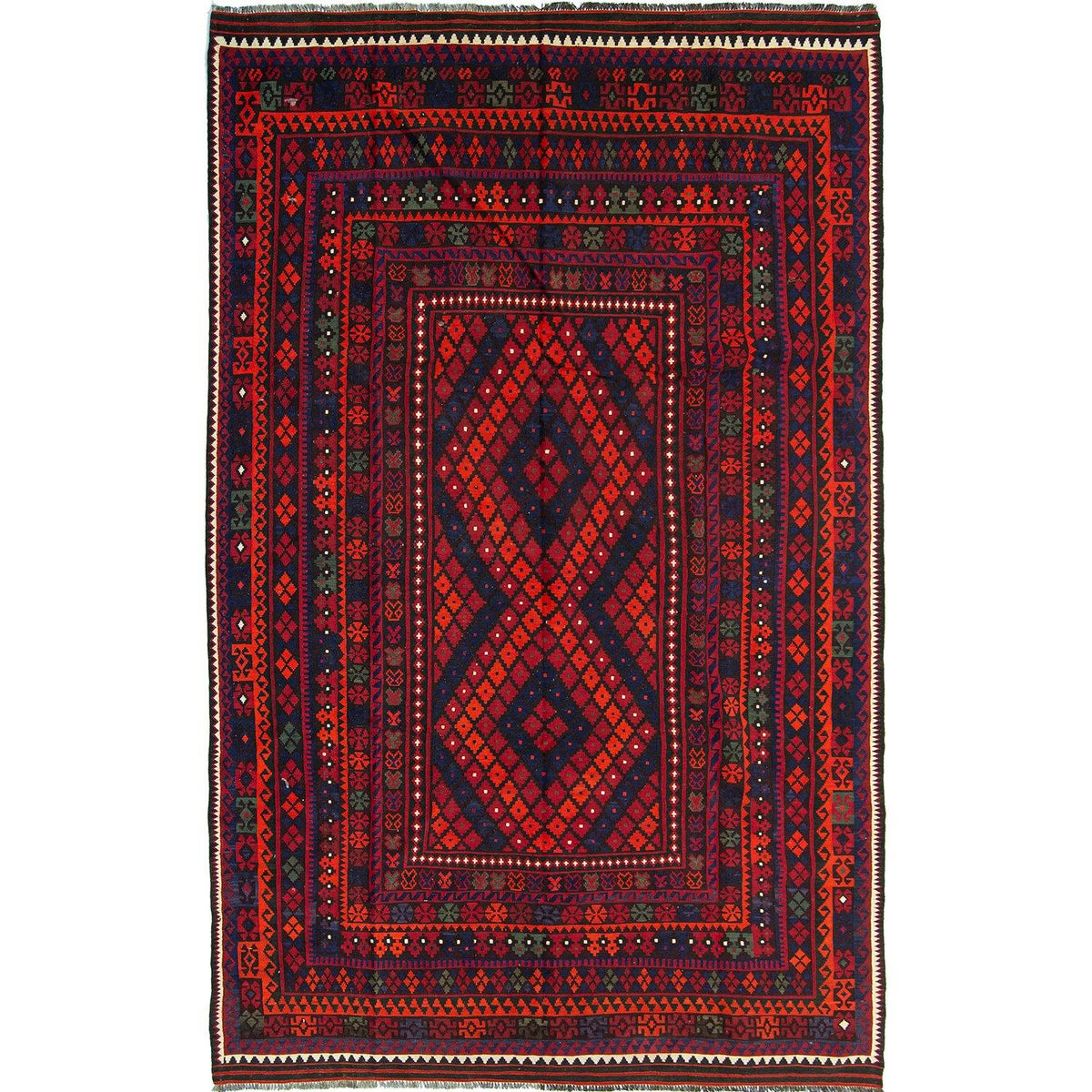 Fine 100% Wool Persian Kilim 246cm x 412cm