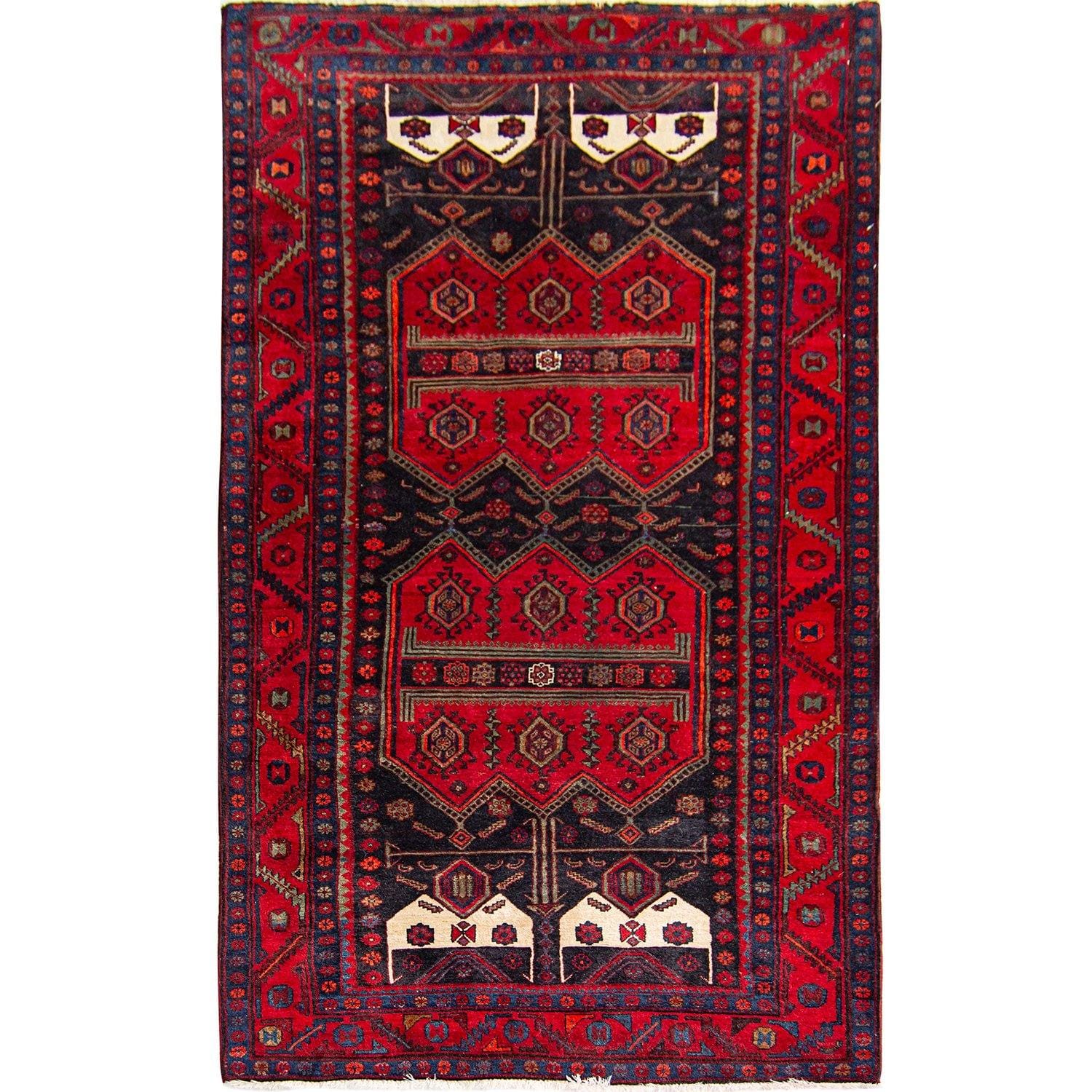 Fine Hand-knotted Wool Persian Runner 150cm x 345cm