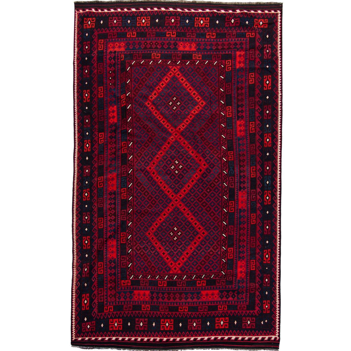 Fine Hand-woven 100% Wool Kilim Rug 286cm x 440cm