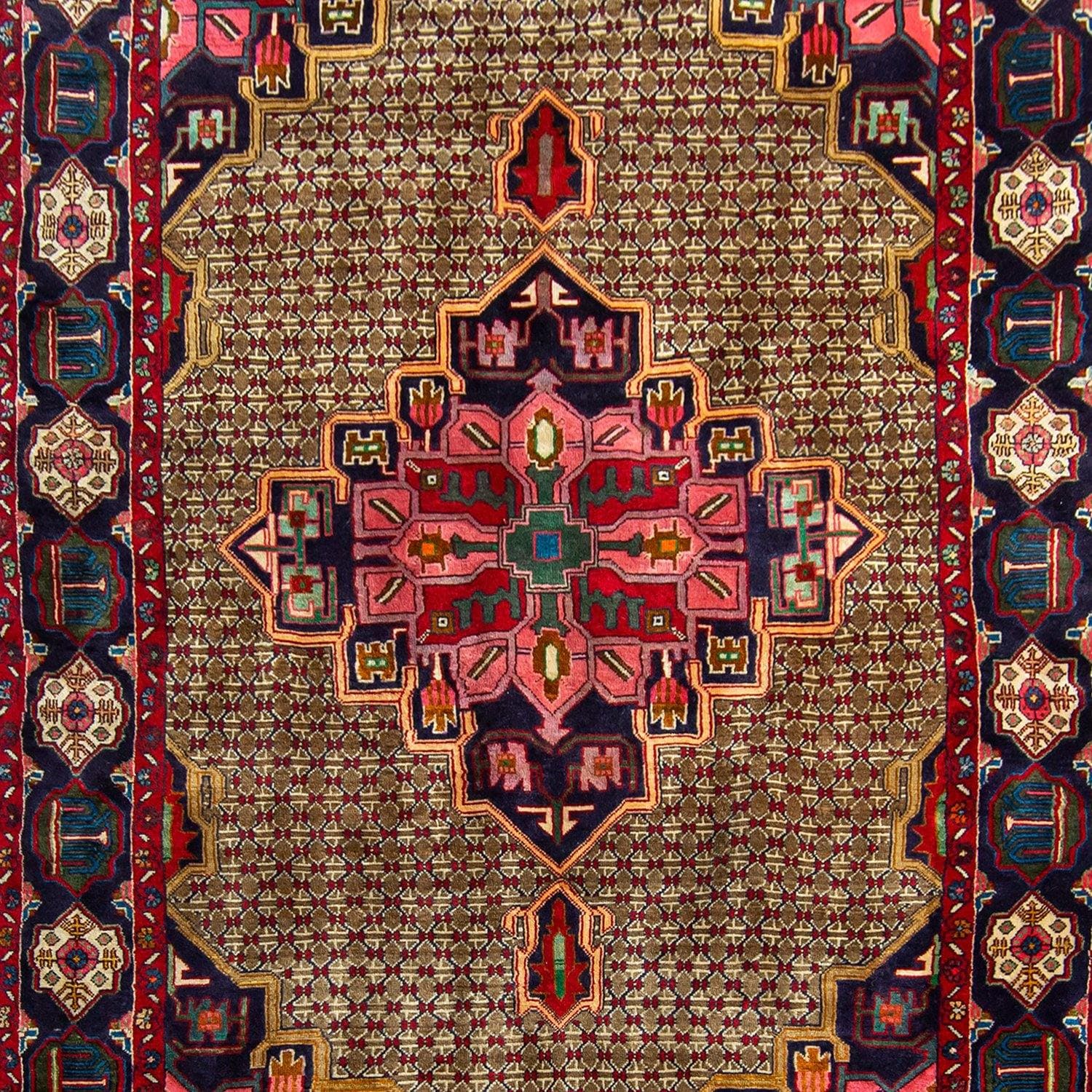 Fine Hand-knotted Wool Tribal Vintage Bijar Persian Runner 155cm x299cm