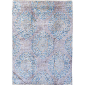 Handmade NZ Wool & Silk Modern Rug 172cm x 243cm