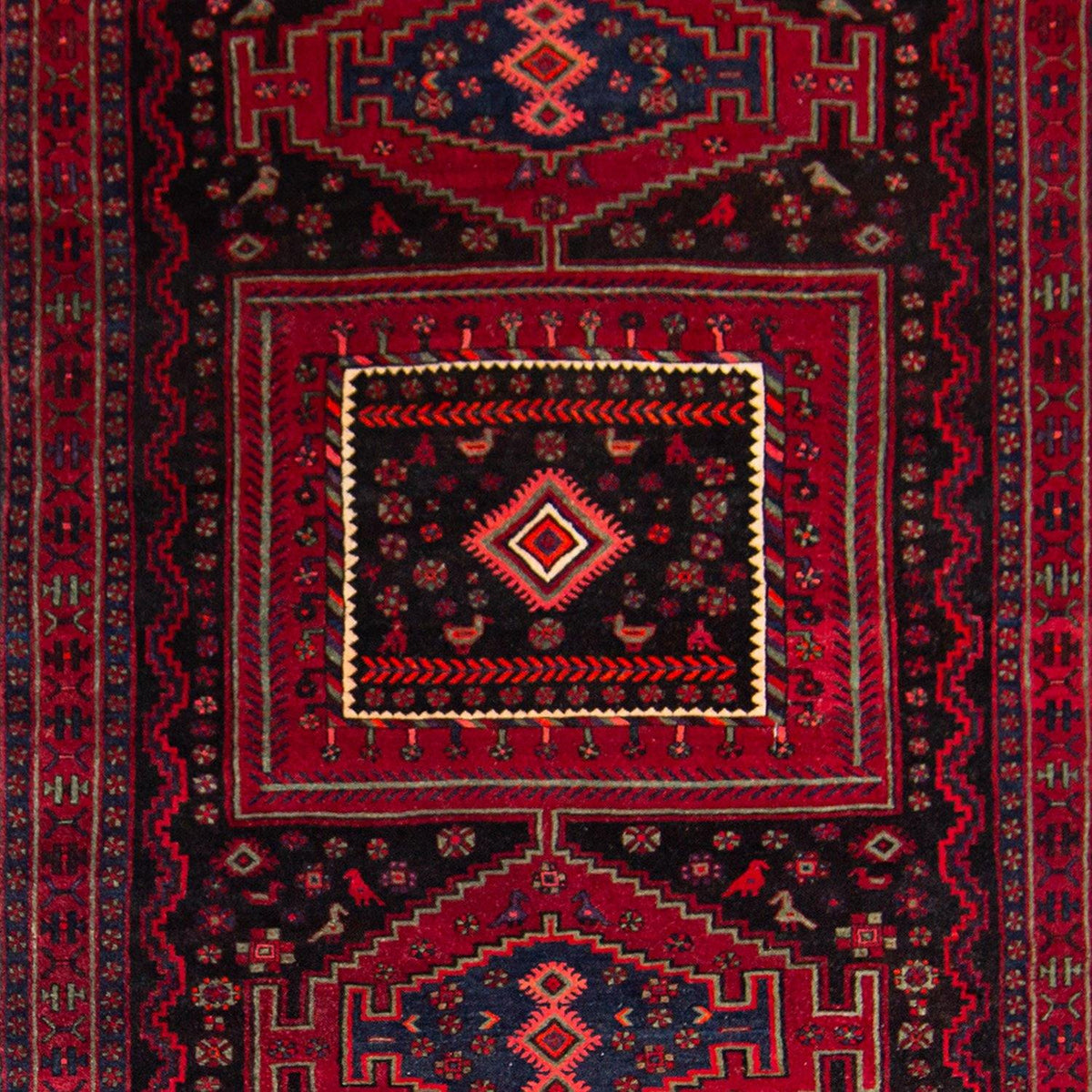 Fine Hand-knotted Wool Kolyia Persian Runner 143cm x 355cm