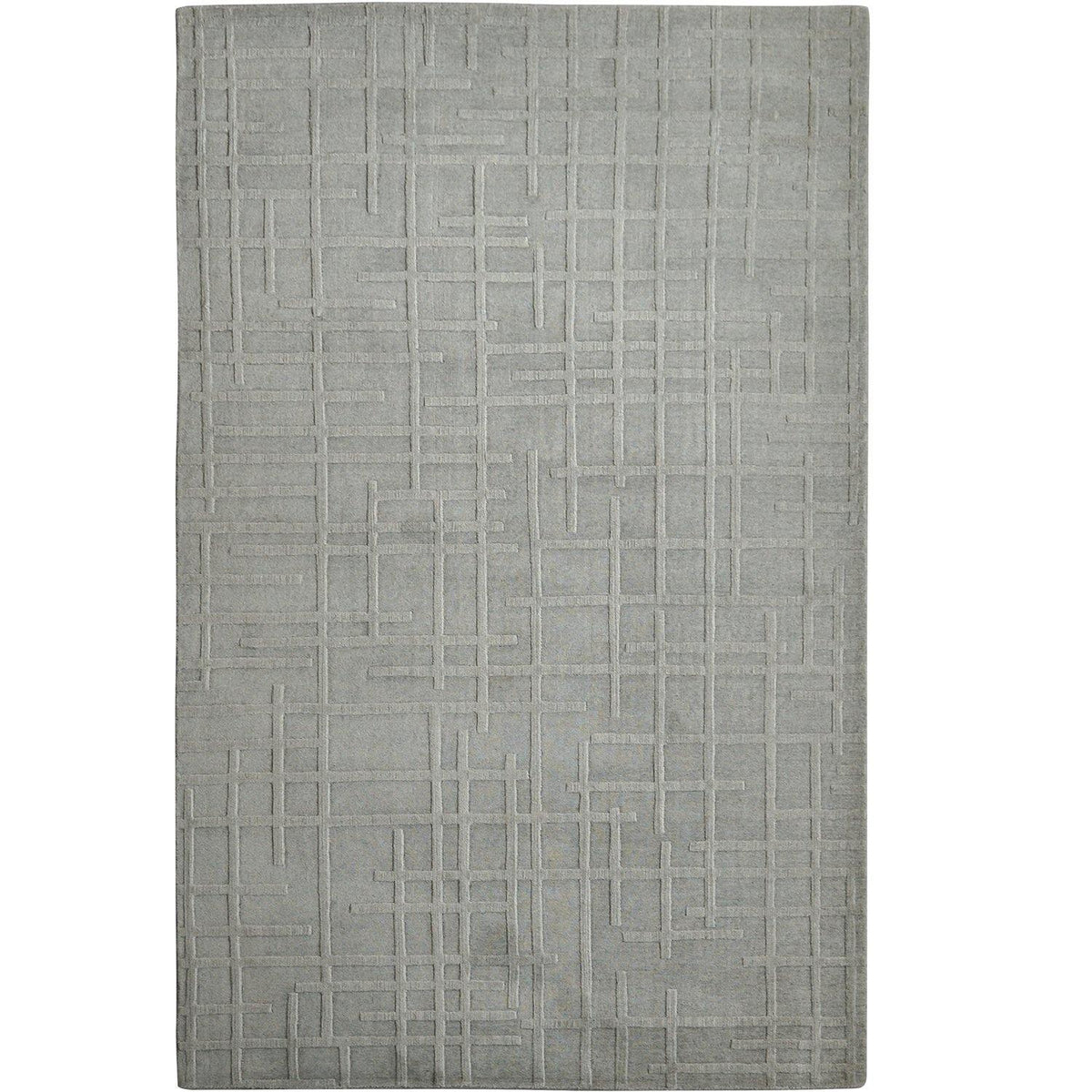 Fine Contemporary Hand-knotted Wool Rug 150cm x 242cm