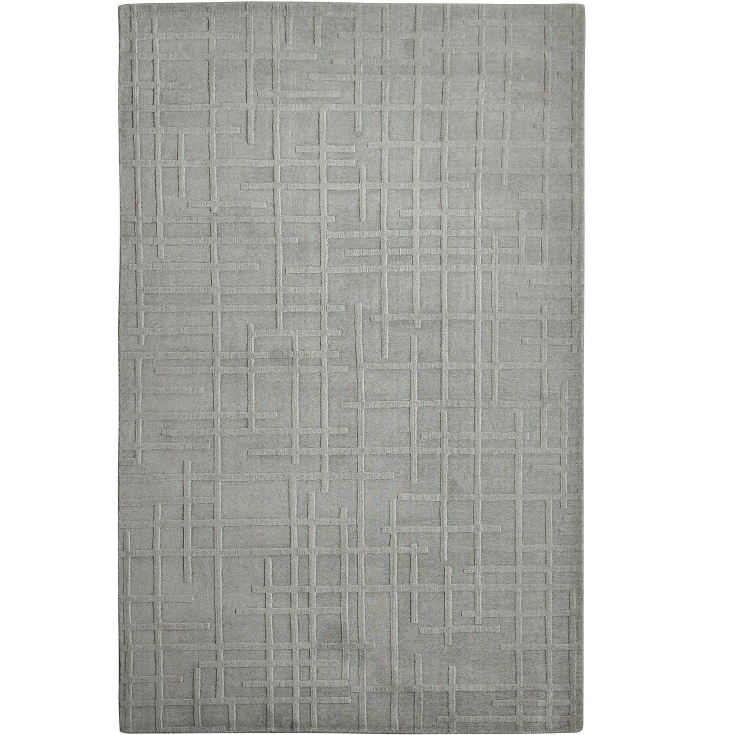 Fine Contemporary Hand-knotted Wool Rug 150cm x 242cm