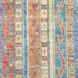 Fine Hand-knotted Small Tribal Rug 45cm x 60cm