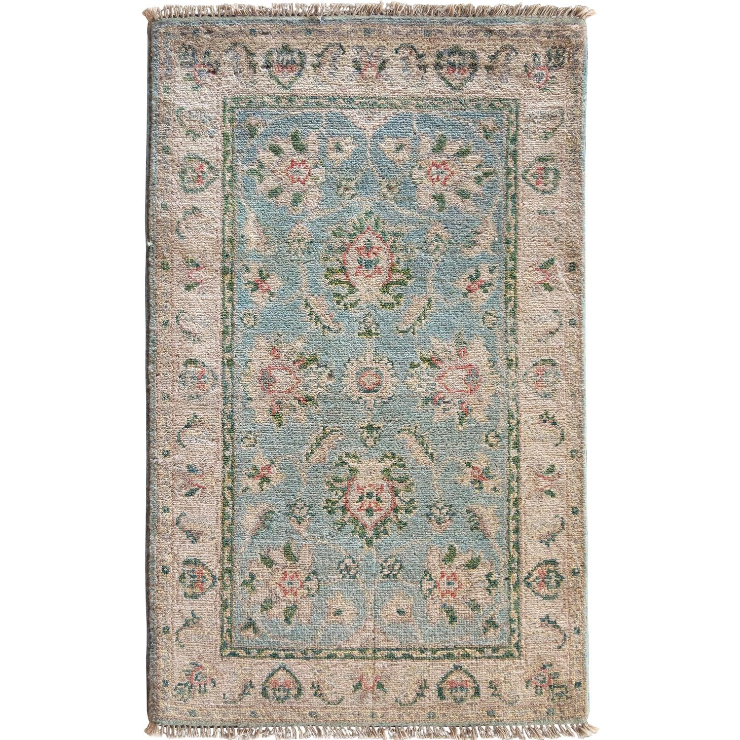 Hand-knotted Wool Extra Small Rug 60cm x 90cm