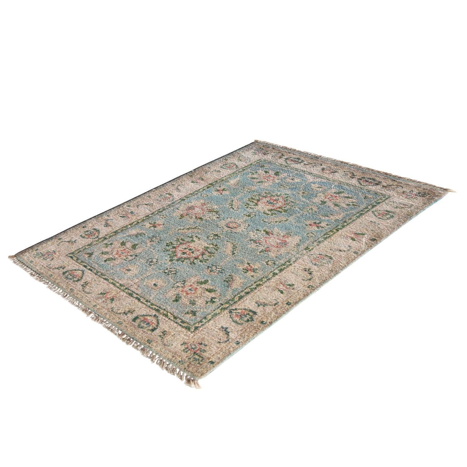 Hand-knotted Wool Extra Small Rug 60cm x 90cm-