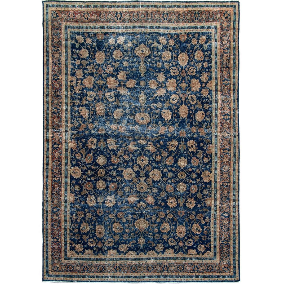 Vintage Persian Hand-knotted Wool Rug 257cm x 346cm | 2008HA132