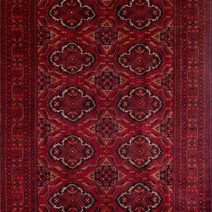 Fine Hand-knotted Wool Tribal Khal Mohammadi Large Rug 196cm x 296cm