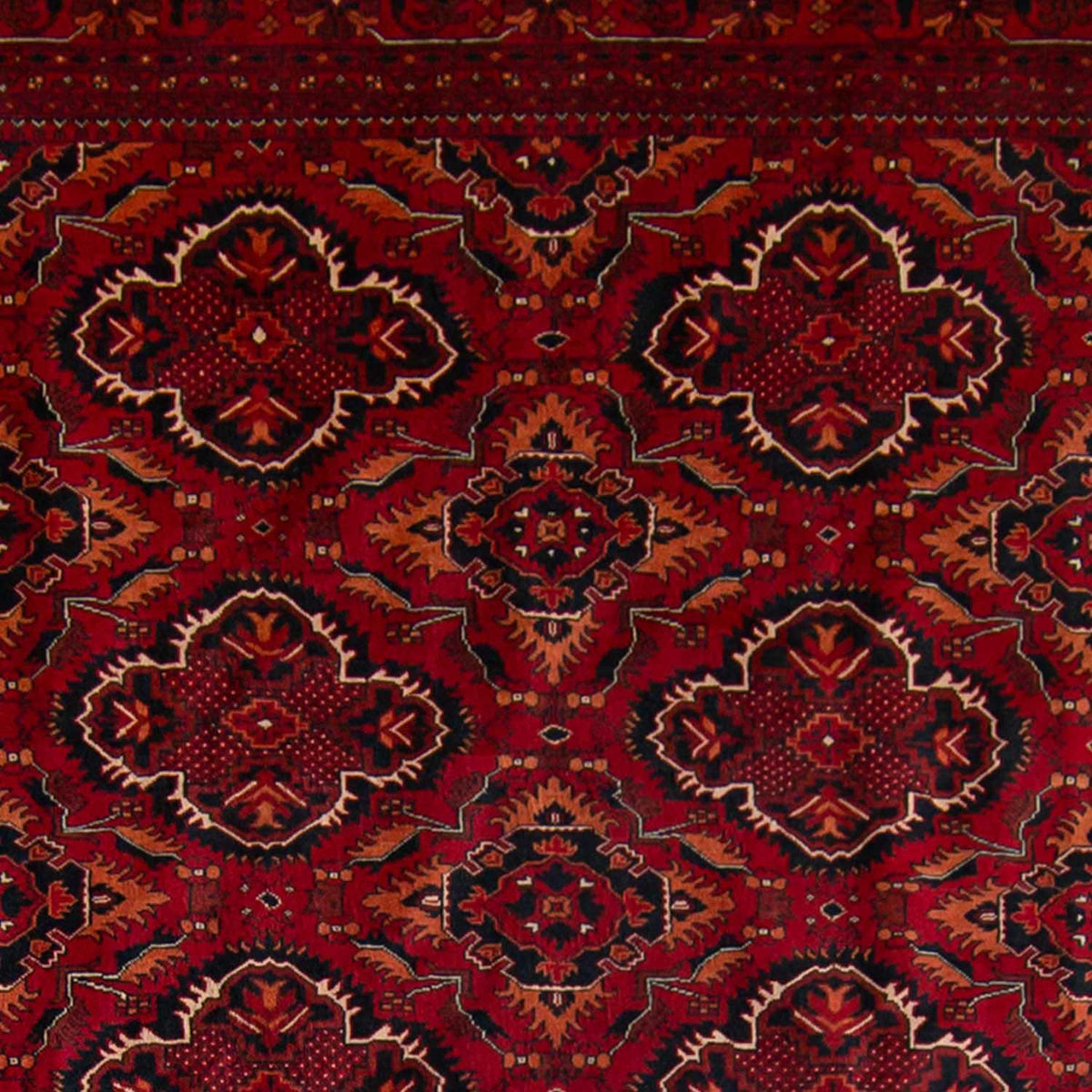 Fine Hand-knotted Wool Tribal Khal Mohammadi Large Rug 196cm x 296cm