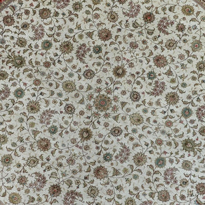 Fine Hand-knotted 100% Silk Round Rug 244cm x 244cm