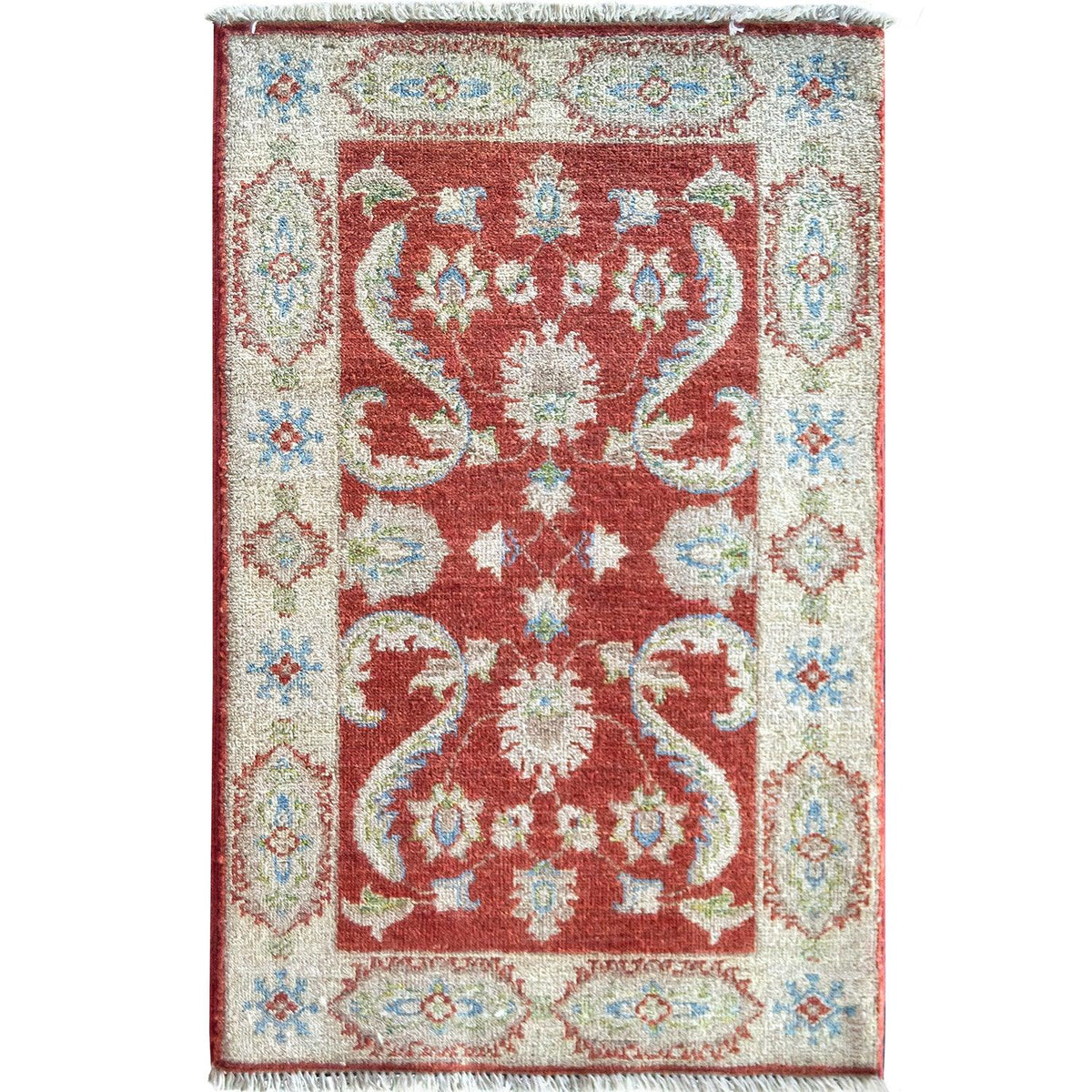 Hand-knotted Wool Extra Small Rug 58cm x 91cm