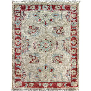 Hand-knotted Wool Small Rug 66cm x 84cm